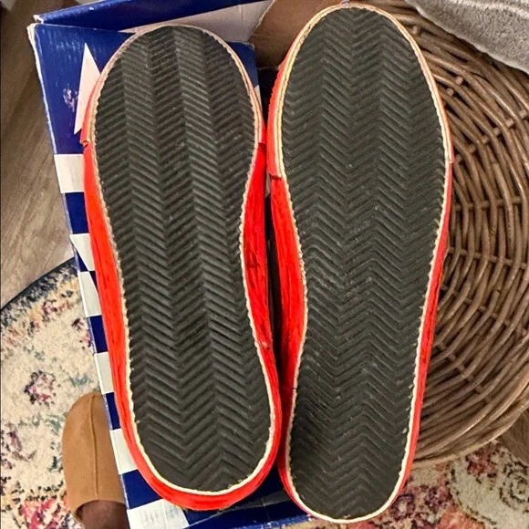 Golden Goose Deluxe Brand Slide Ice Suede Orange High-Top Sneakers - Picture 5 of 12